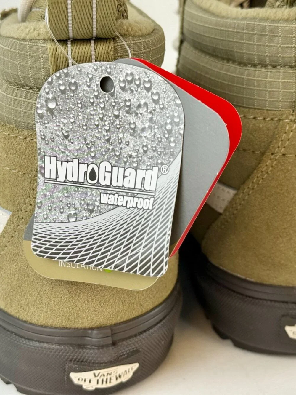 M8, W9.5 - Vans MTE Sk8-Hi Waterproof Insulated Boots - Olive Drab